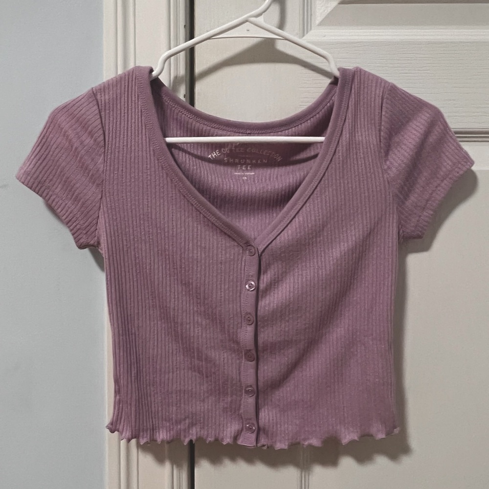 Aeropostale XS Light Purple Tee NWOT